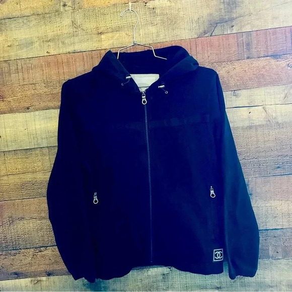 Coco Chanel Made in France Sport Zip Up Hoodie - Picture 1 of 12